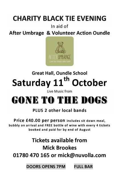 Get your dancing shoes on, this is going to be a great evening!
