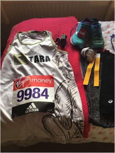 One of a million and one in a million – Tara runs the London Marathon