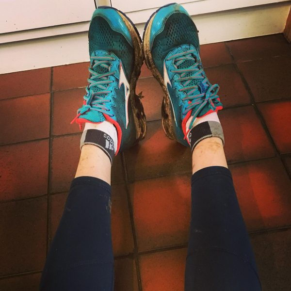Four After Umbrage supporters run in the Edinburgh Marathon