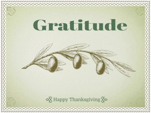 A Thanks Giving message for you