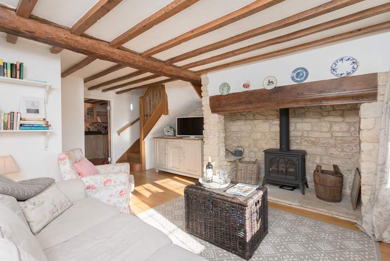 Lounge of Rental Holiday Cottage in Bath
